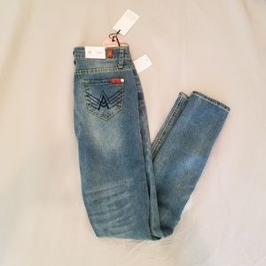Girls 7FAM Skinny Jeans